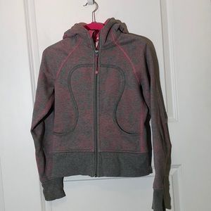 Lululemon Pink Floral Scuba Hoodie 4